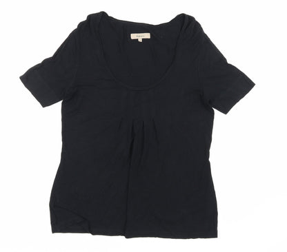 Womens UK Size M Ken Black Basic T-Shirt
