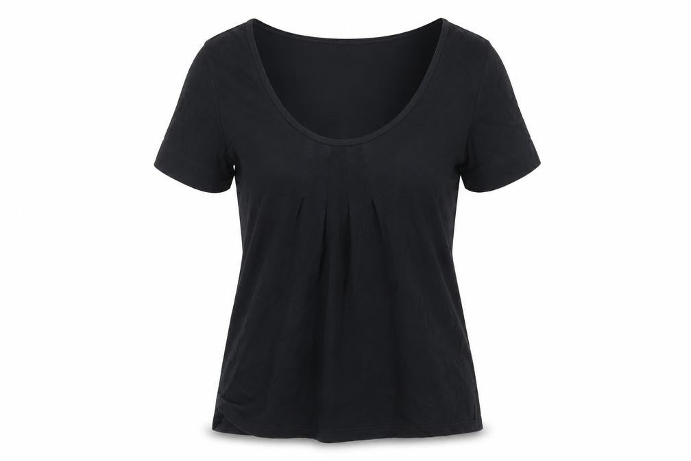 Womens UK Size M Ken Black Basic T-Shirt