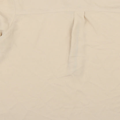 FOREVER 21 Womens Beige   Basic Blouse Size M