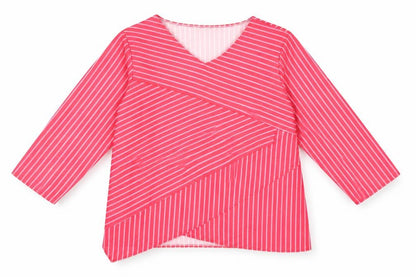 Womens UK Size 2XL Preworn Pink Basic Blouse