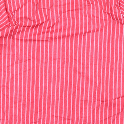 Womens UK Size 2XL Preworn Pink Basic Blouse