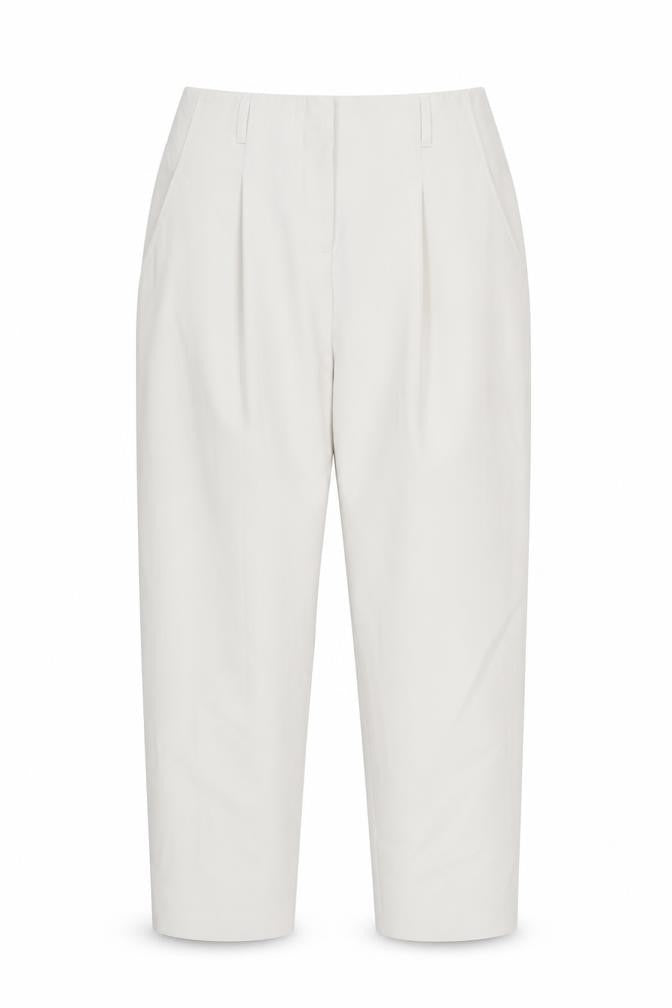 Womens UK Size 10 New Look Regular Fit  White Trousers