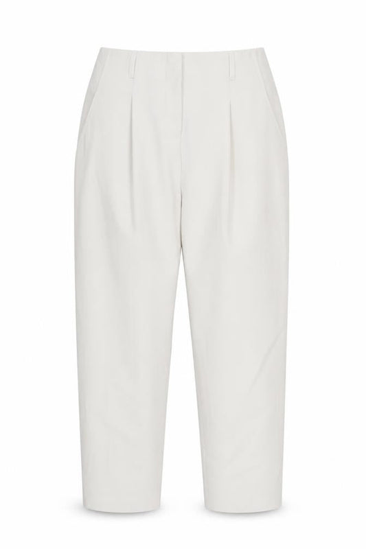 Womens UK Size 10 New Look Regular Fit  White Trousers