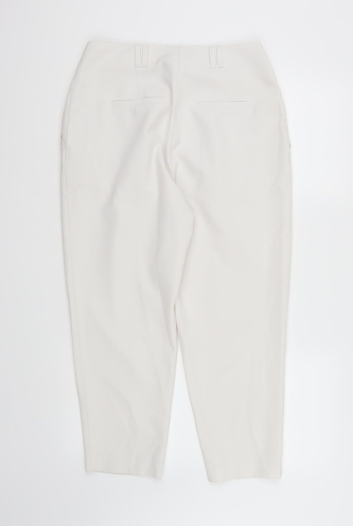 New Look Womens White   Trousers  Size 10 L24 in