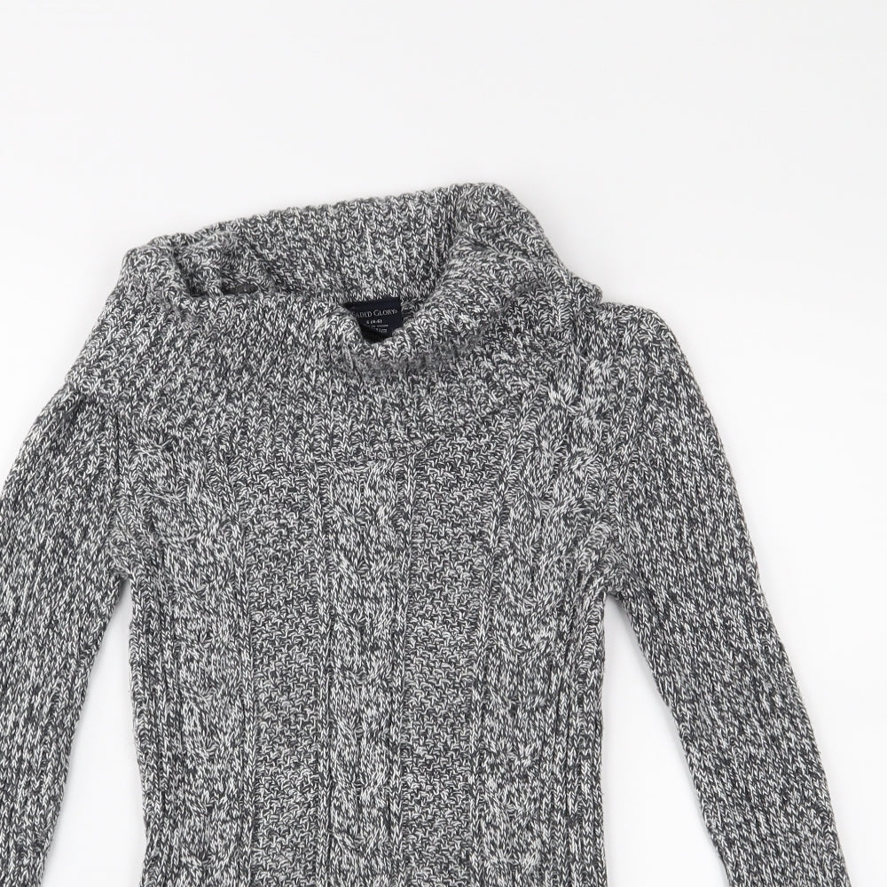 Faded Glory Womens Grey   Pullover Jumper Size 6