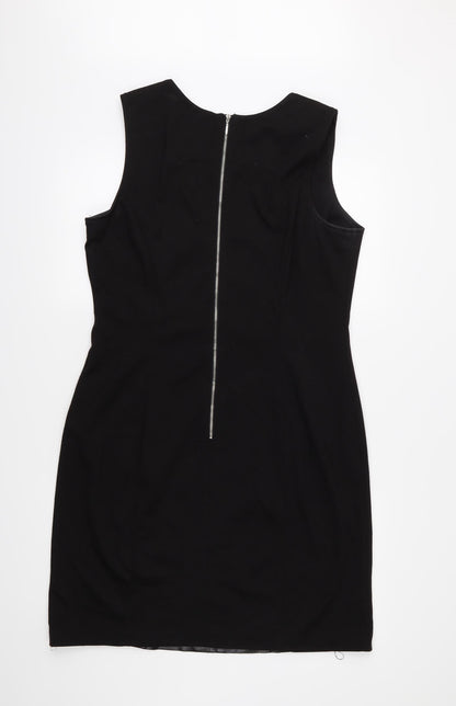 Sharagano Womens Black   Pencil Dress  Size 14