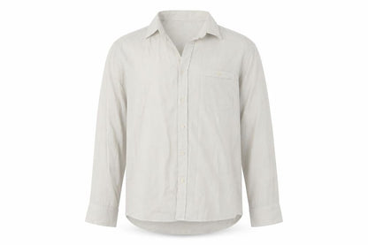 Mens UK Size XL Avenue Beige  Button-Up Long Sleeve Casual Shirt