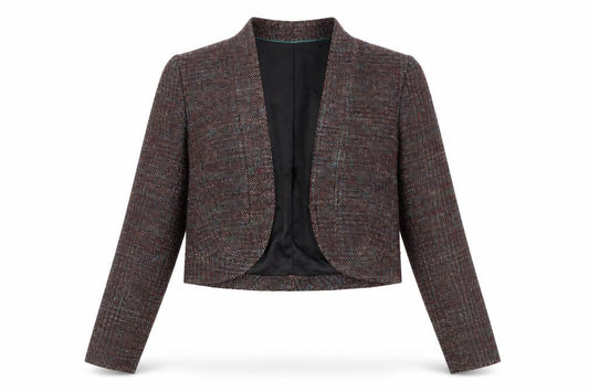 Womens UK Size 10 Warehouse Brown Jacket