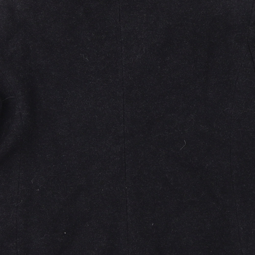 Womens UK Size 12 Etam Black Overcoat