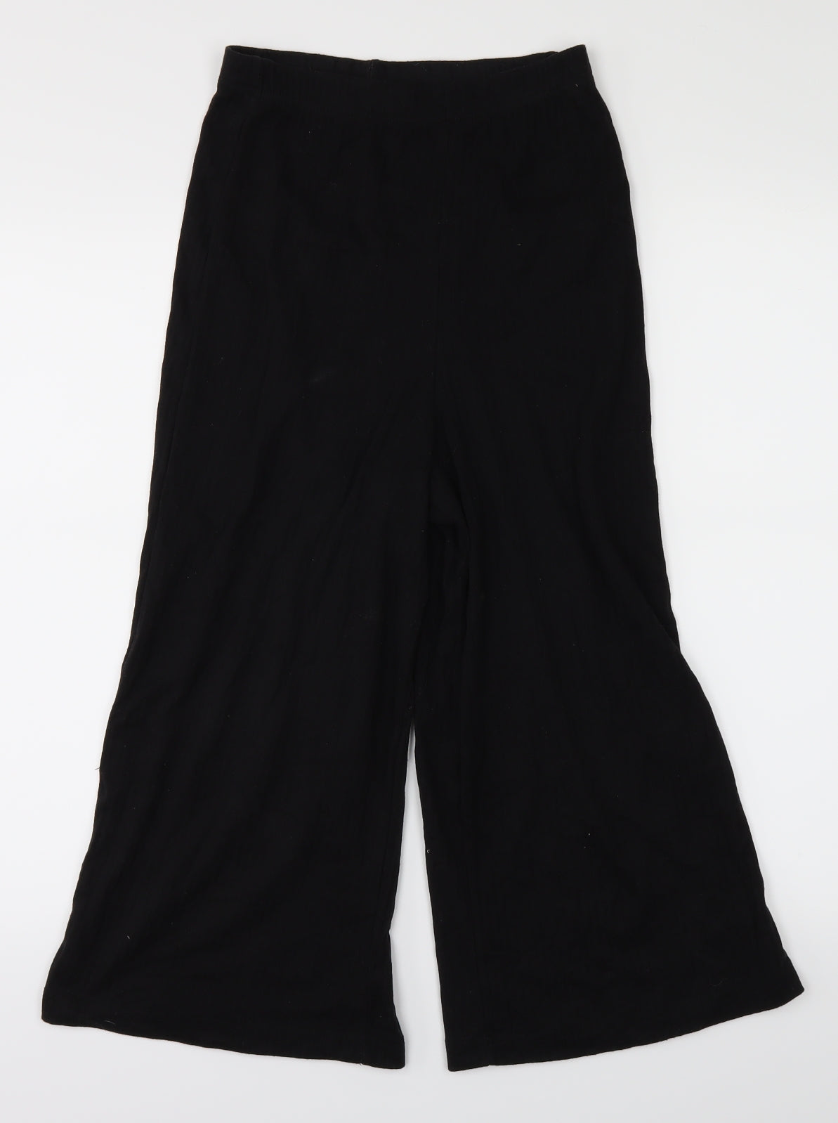 Womens UK Size 6 Missguided Regular Fit  Black Trousers