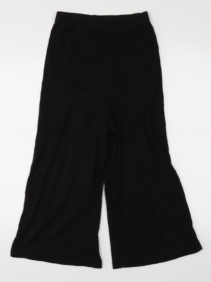 Womens UK Size 6 Missguided Regular Fit  Black Trousers