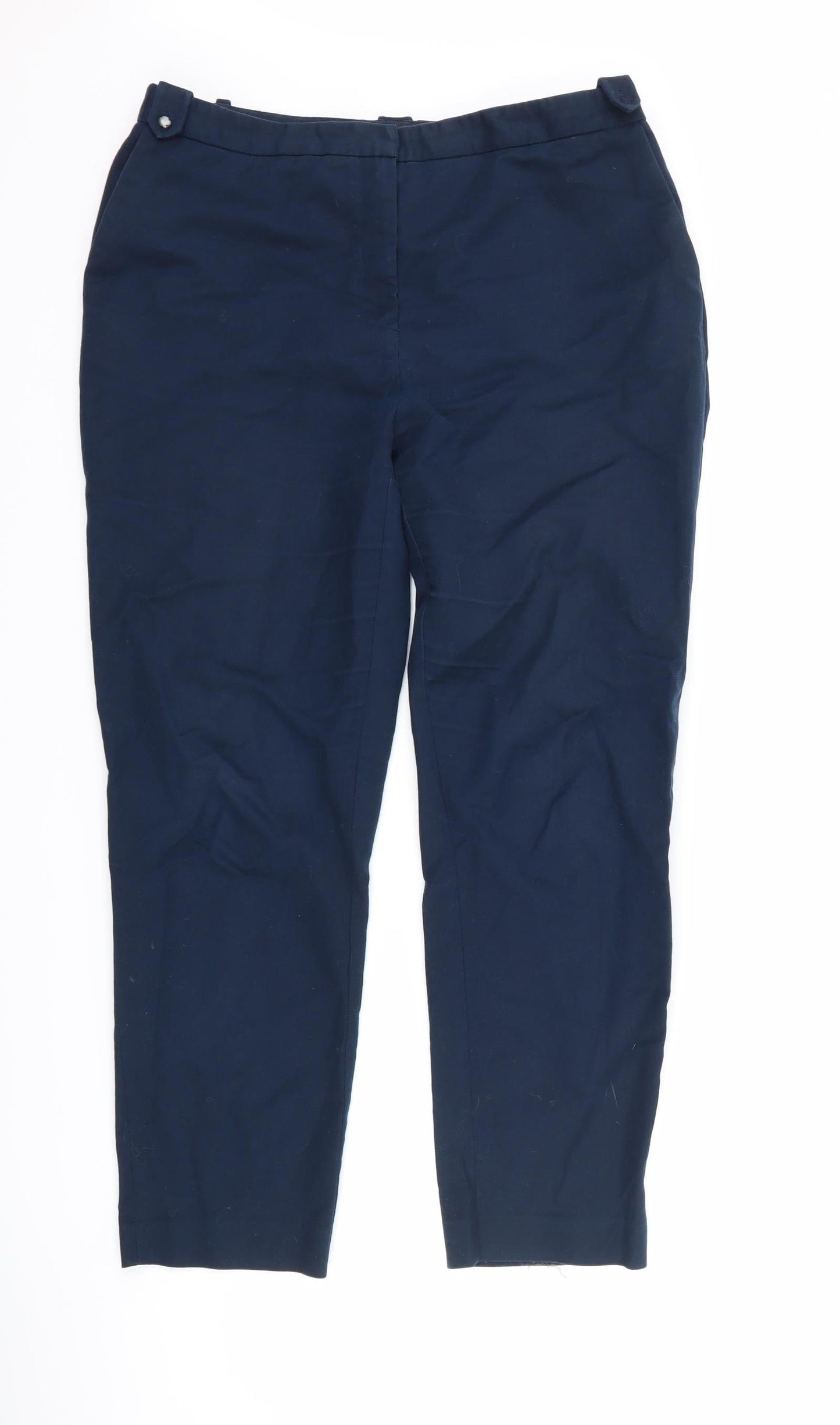 Cortefiel Womens Blue   Trousers  Size 34 L26 in