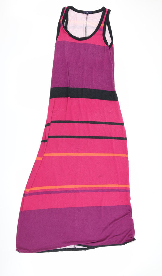 Gap Womens Purple Striped  Maxi  Size XS