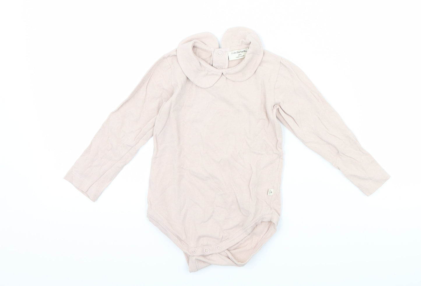 1+ In the Family Girls Pink   Babygrow One-Piece Size 24 Months