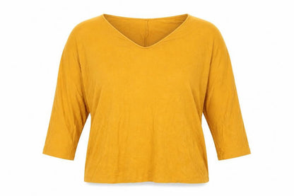 Mango Womens Orange   Basic T-Shirt Size XS