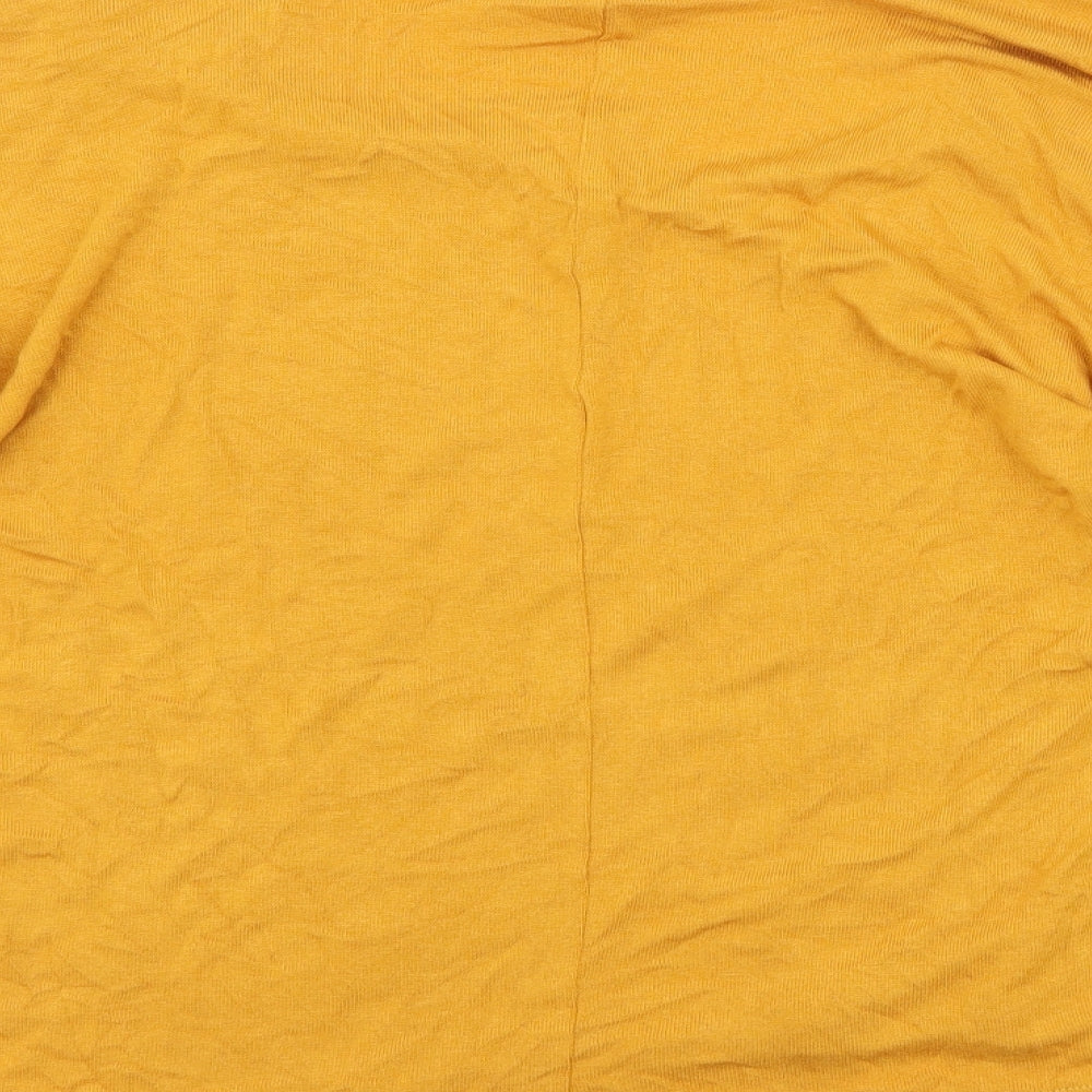 MNG Womens Orange   Basic T-Shirt Size XS