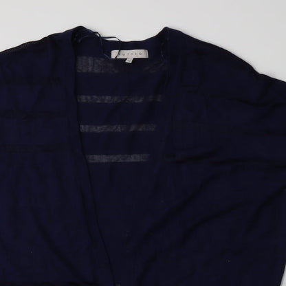 Nutmeg Womens Blue  Knit Cardigan Jumper Size 12