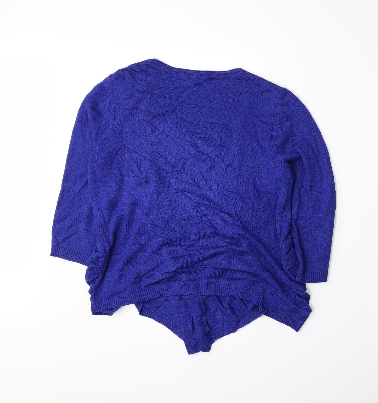 Per Una Womens Blue   Cardigan Jumper Size 12