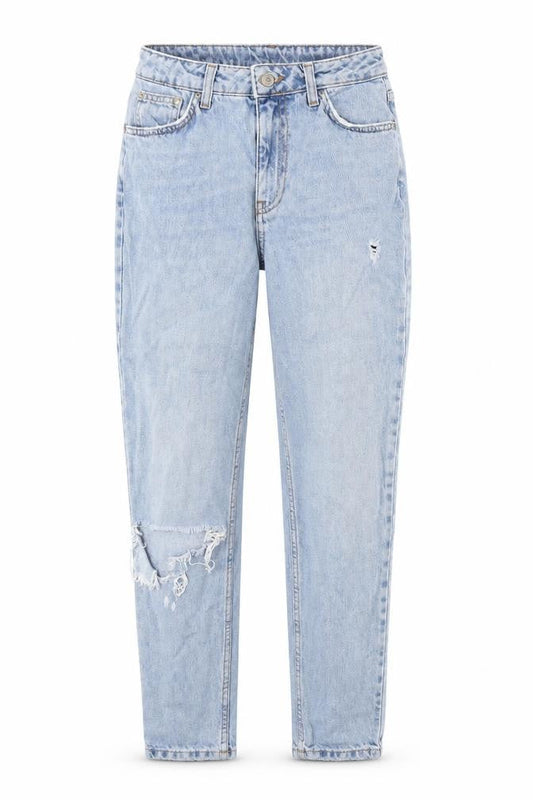 Womens UK Size 26 Topshop Regular Fit Mom Blue Jeans