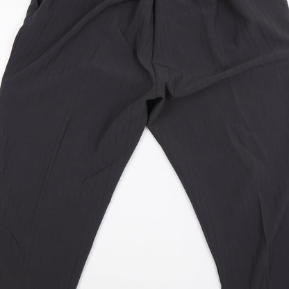 Womens UK Size 20 Preworn Regular Fit  Grey Trousers
