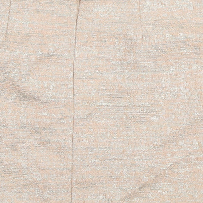 H&M Womens Ivory  Knit Straight & Pencil Skirt Size M  - feather pockets