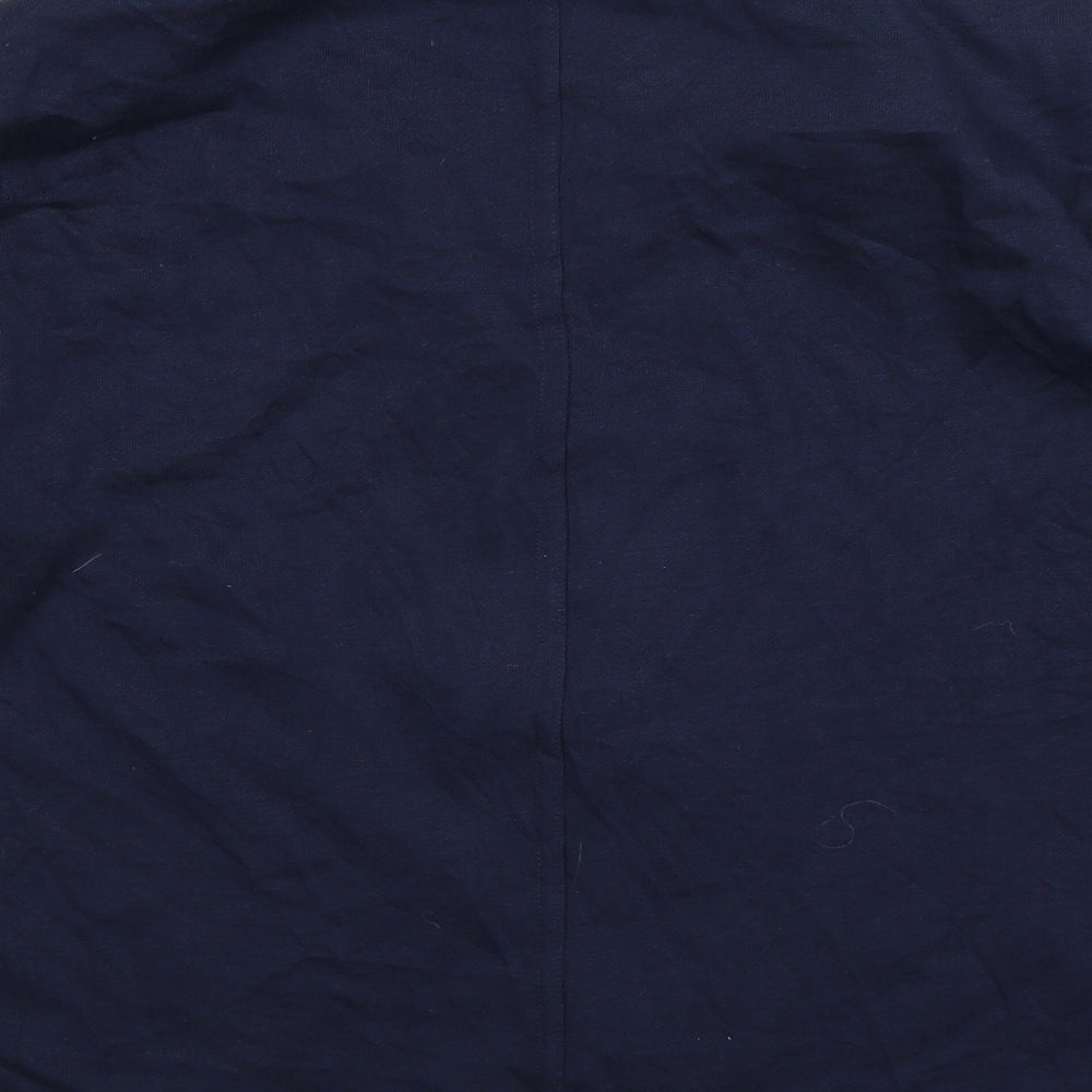 Alfred Dunner Womens Blue  Jersey Jacket  Size 12