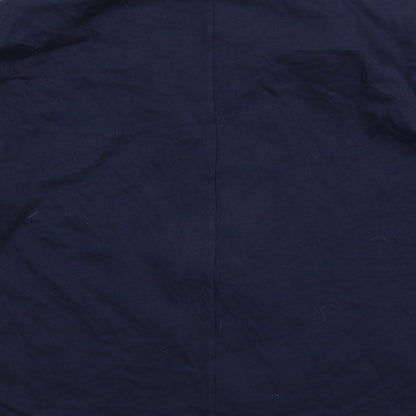 Alfred Dunner Womens Blue  Jersey Jacket  Size 12
