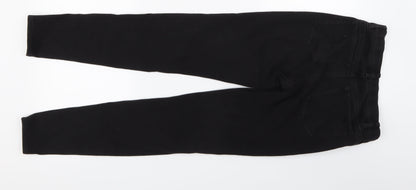 UNI QLO Womens Black   Straight Jeans Size S L27 in