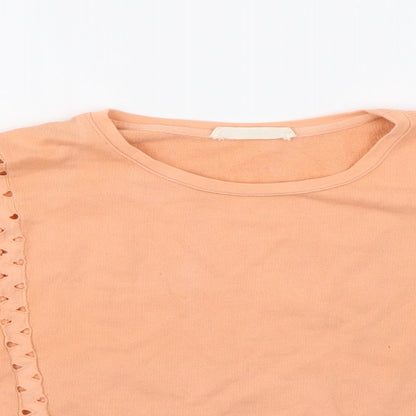 Mango Girls Pink   Pullover Sweatshirt Size 11-12 Years