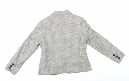Womens UK Size 16 Alibi Brown Jacket