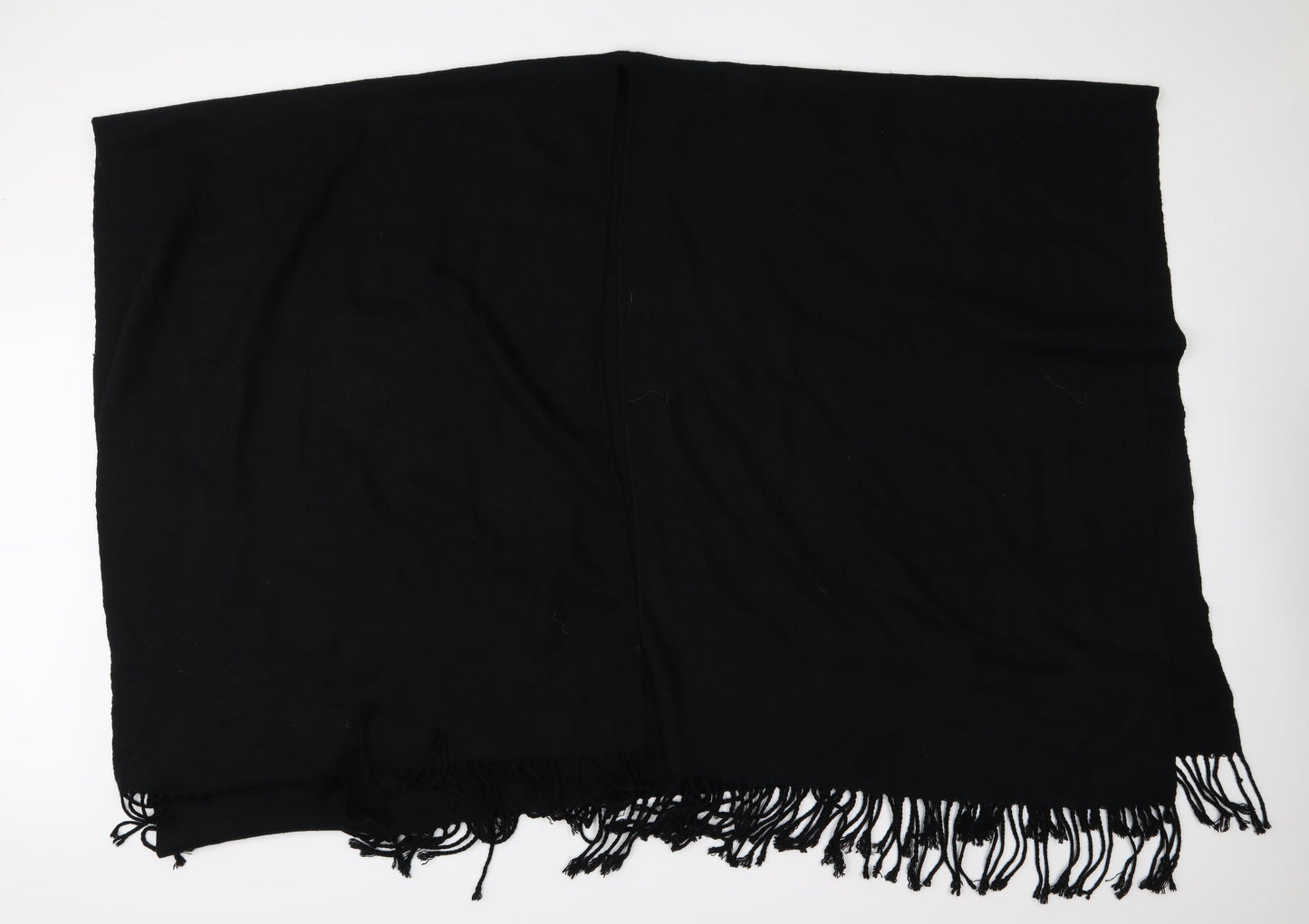 Womens UK Size One Size Preworn Black Overcoat