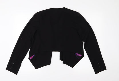 TU Womens Black   Jacket  Size 8