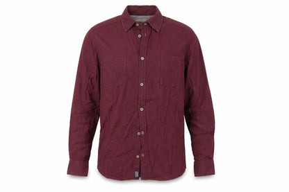 Mens UK Size S Twisted Soul Red  Button-Up Long Sleeve Casual Shirt