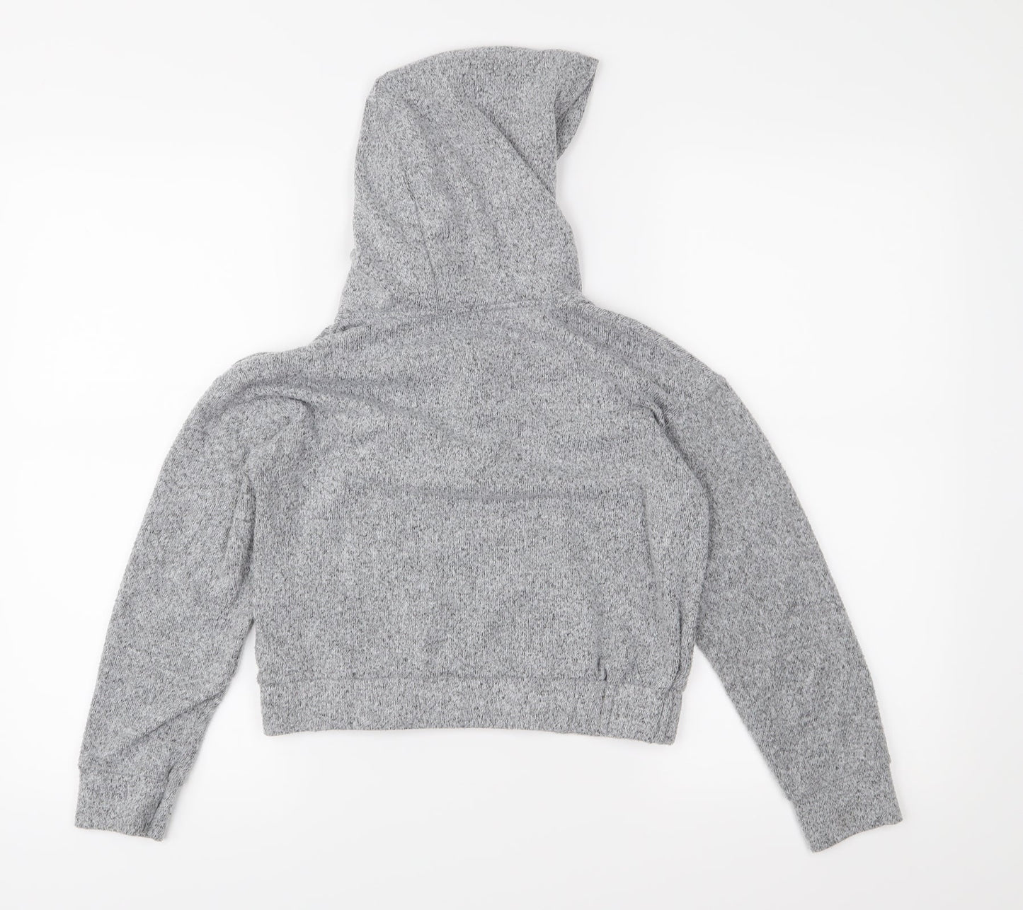 Primark Girls Grey  Jersey Pullover Hoodie Size 10-11 Years
