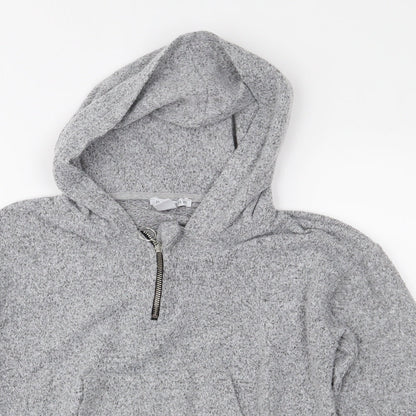 Primark Girls Grey  Jersey Pullover Hoodie Size 10-11 Years