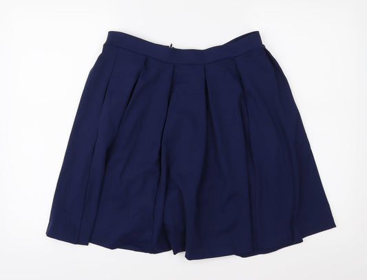Cynthia Rowley Womens Blue   Flare Skirt Size L