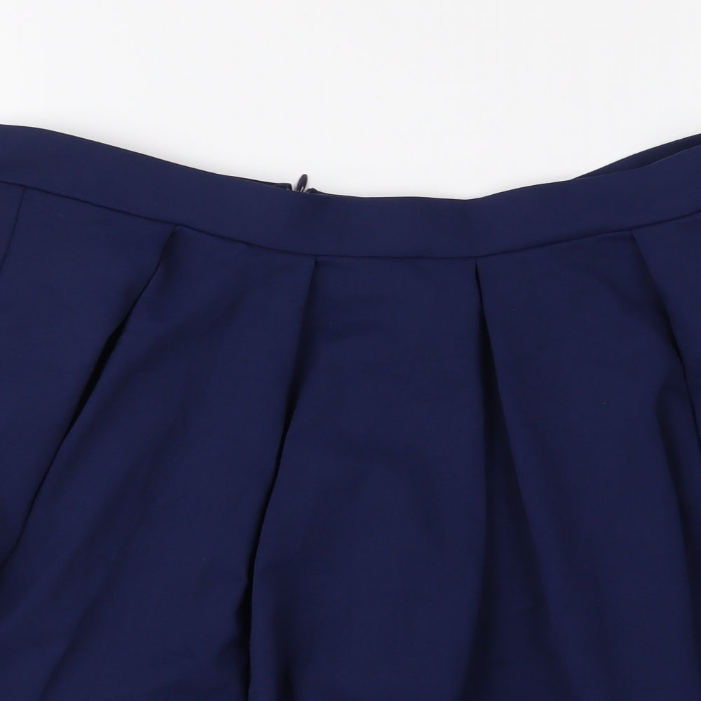 Cynthia Rowley Womens Blue   Flare Skirt Size L