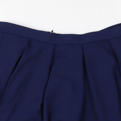 Cynthia Rowley Womens Blue   Flare Skirt Size L