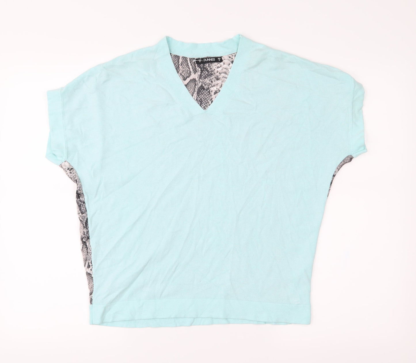 Womens UK Size M Dunnes Stores Green Basic Blouse