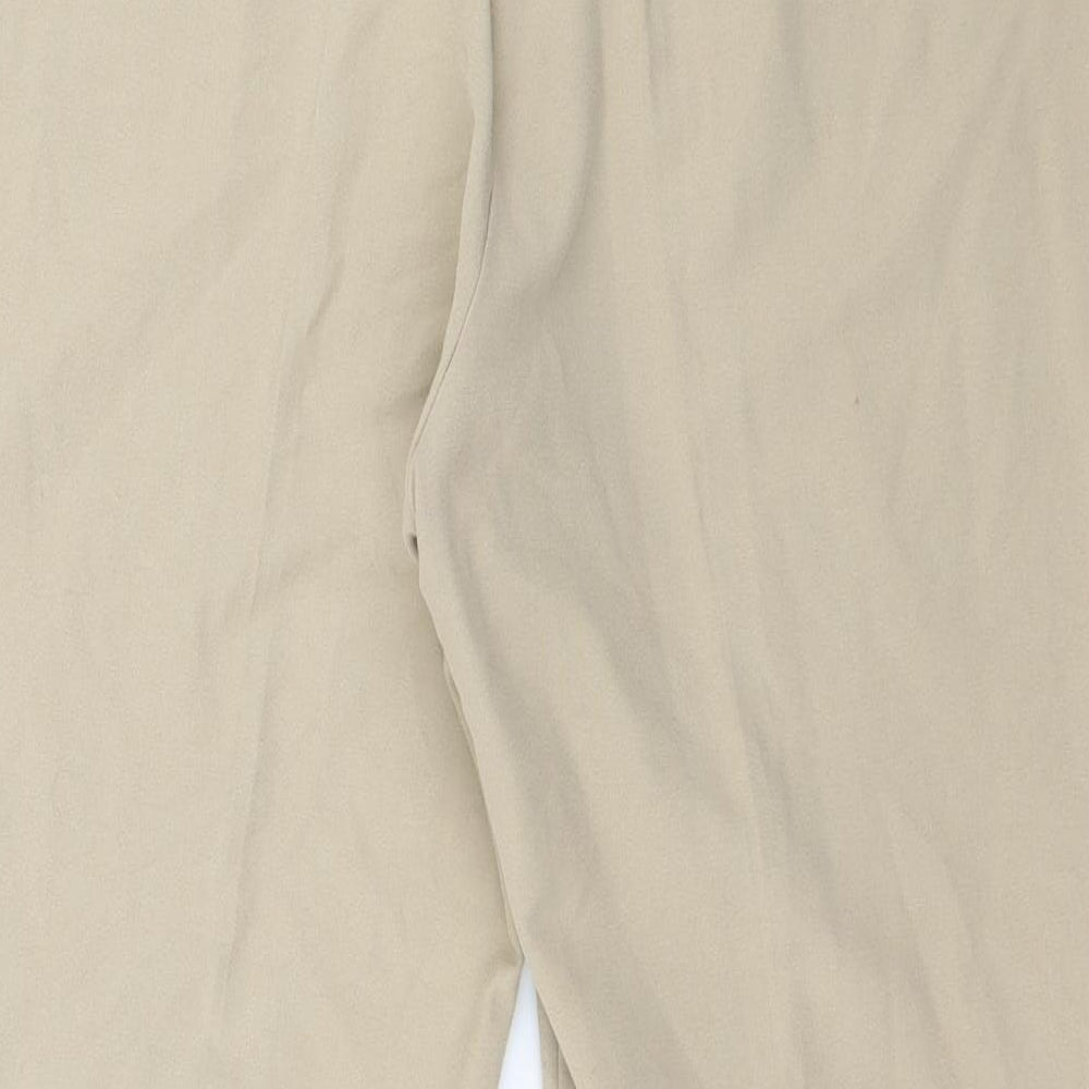 Womens UK Size 38 in Preworn Regular Fit  Beige Trousers