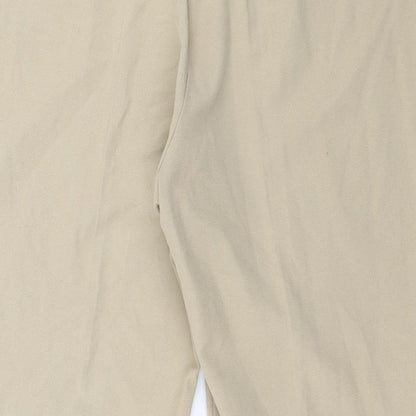 Womens UK Size 38 in Preworn Regular Fit  Beige Trousers