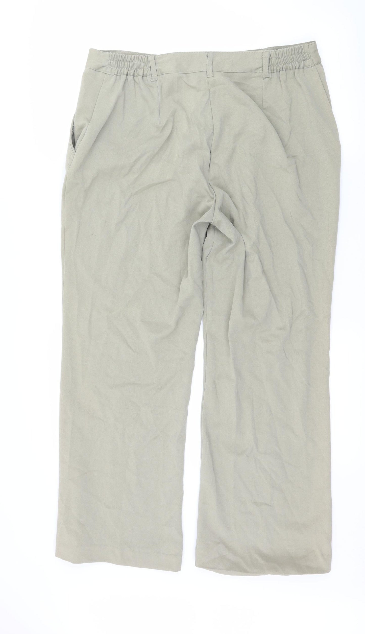 Womens UK Size 16 Anna Rose Regular Fit  Beige Trousers