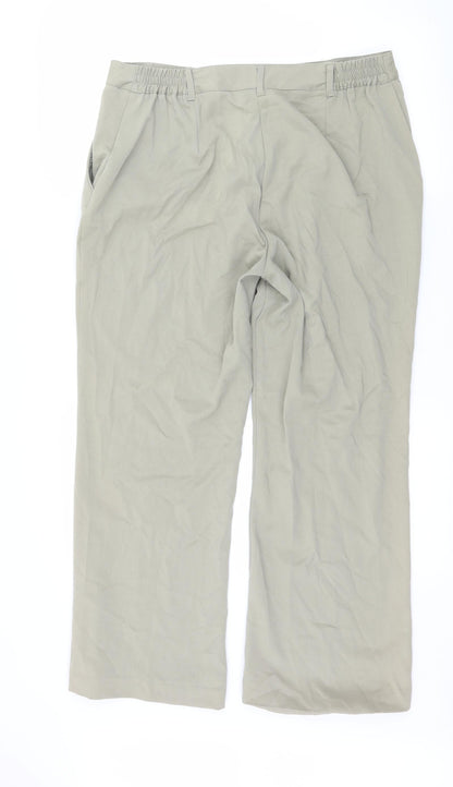 Womens UK Size 16 Anna Rose Regular Fit  Beige Trousers
