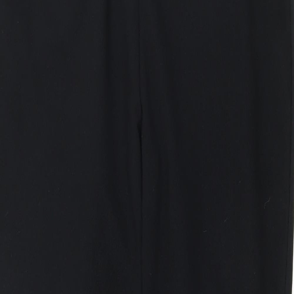 Blue Mist Womens Black   Trousers  Size 10 L29 in