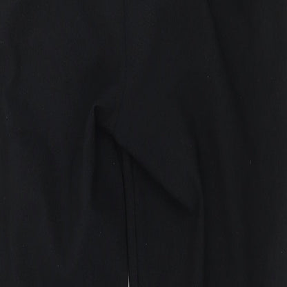 Blue Mist Womens Black   Trousers  Size 10 L29 in