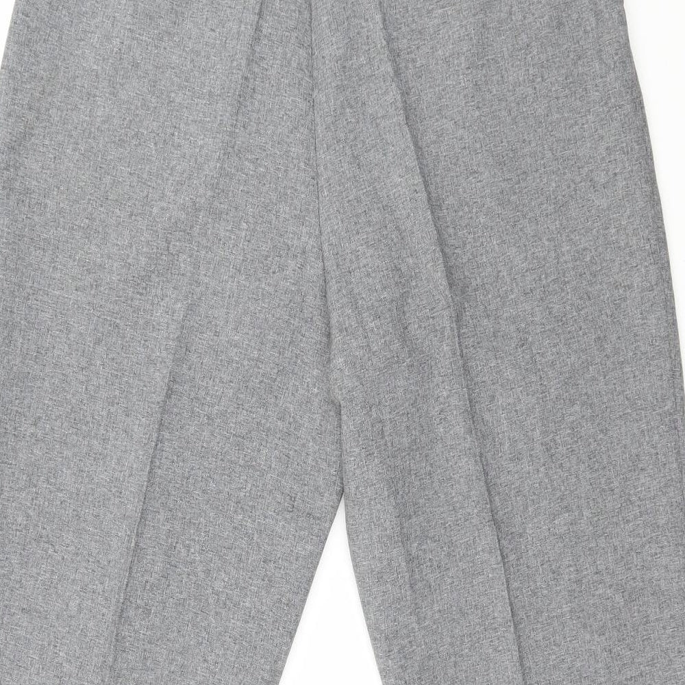 Womens UK Size 14 Slimma Regular Fit  Grey Trousers
