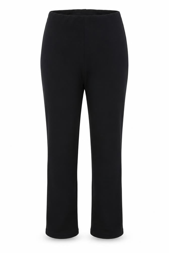 Womens UK Size 10 Preworn Regular Fit  Black Trousers