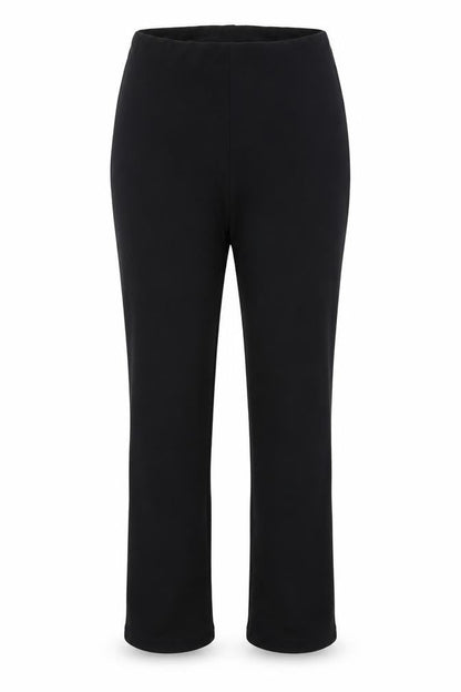 Womens UK Size 10 Preworn Regular Fit  Black Trousers