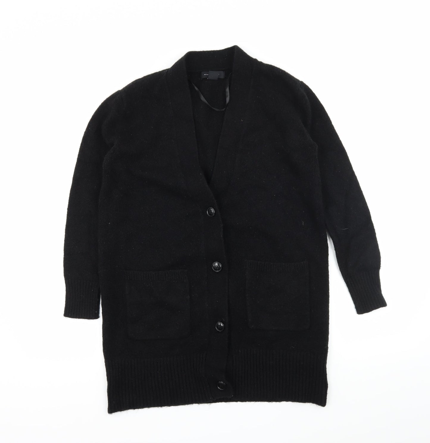 Atmosphere Womens Black  Knit Cardigan Jumper Size 6