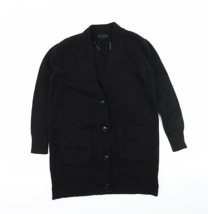 Atmosphere Womens Black  Knit Cardigan Jumper Size 6
